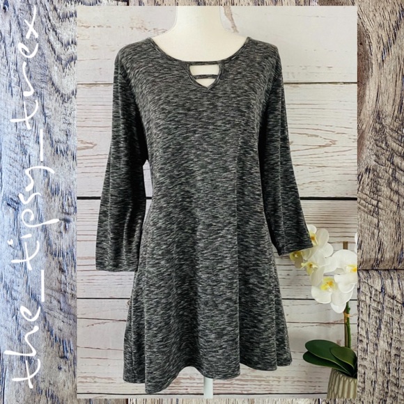 Maurices Tops - Maurices Keyhole Spacedye Tunic 2X